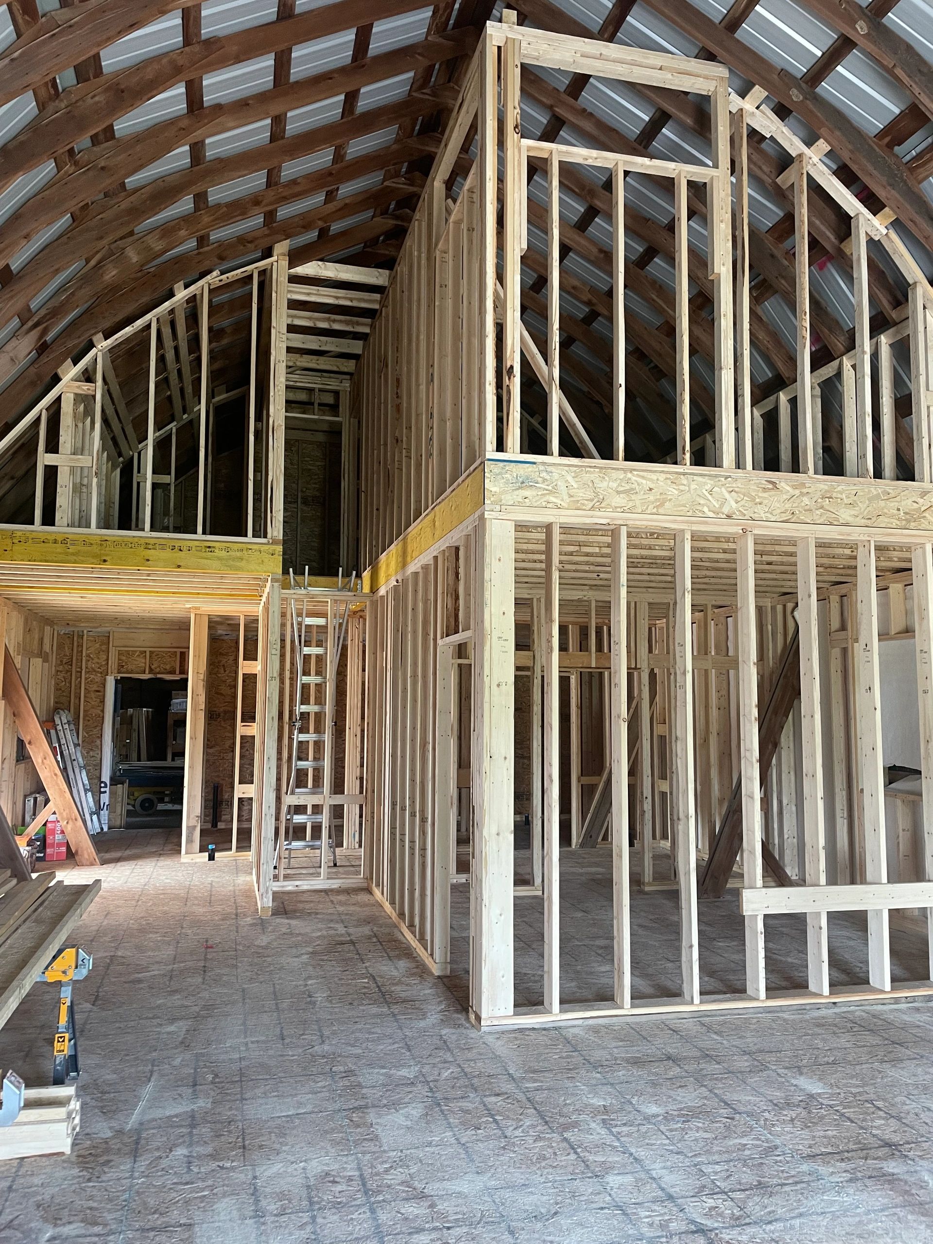Timber framing project
